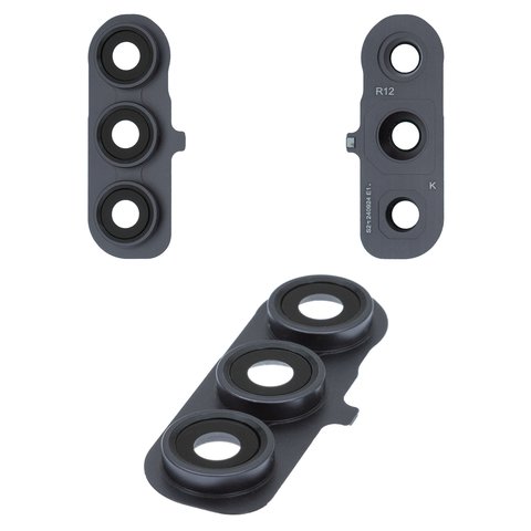 Vidrio de cámara puede usarse con Samsung S721 Galaxy S24 FE, negro, con marcos