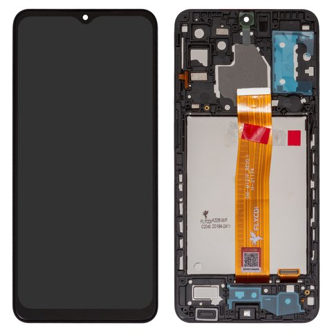 Pantalla LCD puede usarse con Samsung A326 Galaxy A32 5G, negro, con marco, FLYCDI, SM M127F_REV0.1
