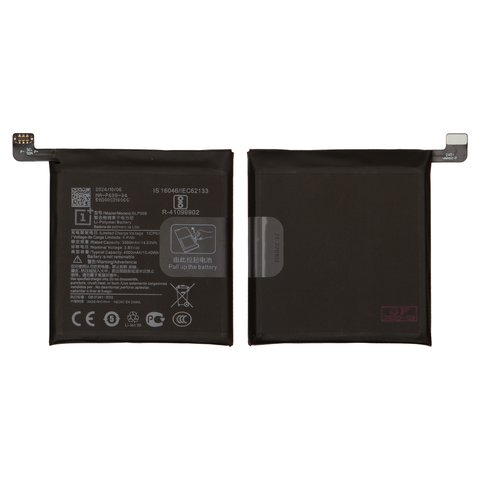 Batería BLP699 puede usarse con OnePlus 7 Pro, Li Polymer, 3.85 V, 4000 mAh, Original PRC