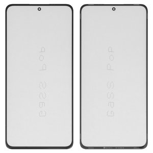 Vidrio de carcasa G+OCA PRO puede usarse con Xiaomi Redmi Note 13 4G, con película OCA, negro