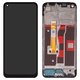 Pantalla LCD puede usarse con Oppo A54 4G, negro, con marco, High Copy, CPH2239, BV065WBM-L03-MB00