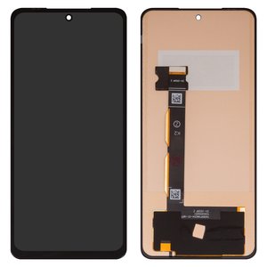 Pantalla LCD puede usarse con Motorola Moto G84, negro, sin marco, Copy, TFT 