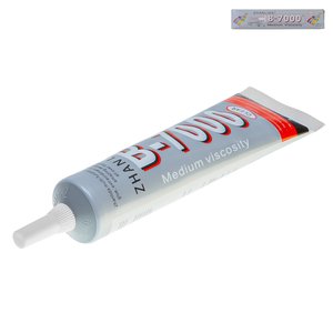 Клей герметик Zhanlida B7000, для приклеивания тачскрина, дисплея, 50 мл, прозрачный