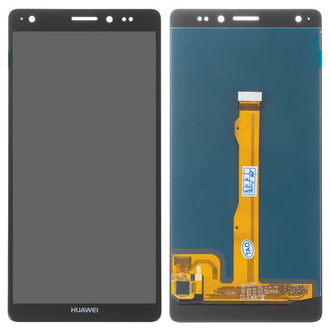 Дисплей для Huawei Ascend Mate 7, чорний, без рамки, High Copy, JAZZ L09