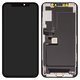 Дисплей для iPhone 11 Pro, черный, с рамкой, AAA, Tianma, с пластиками камеры и датчика приближения, (TFT)