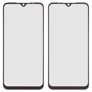 Скло корпуса для Xiaomi Redmi Note 8 2021 , чорне