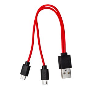 USB кабель Soshine, 2xUSB Micro USB