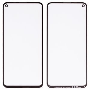 Скло корпуса G+OCA PRO для Huawei Honor 20, Honor 20 Pro, Nova 5T, з ОСА плівкою, чорне