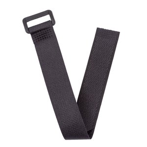 Органайзер для кабеля, черный, 20 мм, 30 см, многоразовая лента липучка