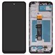 Дисплей для Motorola Moto E30 XT2158-6, Moto E40 XT2159, черный, с рамкой, High Copy