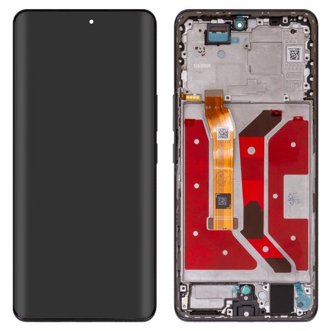 Дисплей для Huawei Honor Magic 7 Lite, черный, с рамкой, Original PRC , BRP NX1