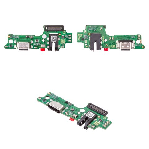 Шлейф для Tecno Pova 5 Pro LH8n ; Infinix Note 30 5G X6711 , конектора зарядки, з компонентами, High Copy, плата зарядки