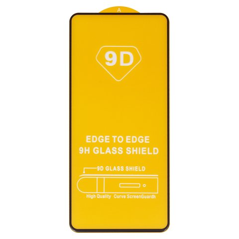 Защитное стекло для Samsung A530 Galaxy A8 2018 , совместимо с чехлом, Full Glue, без упаковки , черный