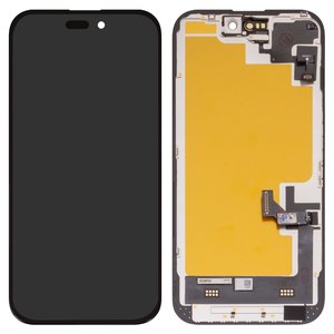 Дисплей Wextom для iPhone 15, черный, с рамкой, HC, без ошибки, OLED  soft, diagnosable