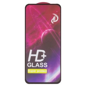 Защитное стекло для Infinix Hot 60 X6726 , Hot 60i 4G X6728 , совместимо с чехлом, Full Glue, без упаковки , черный