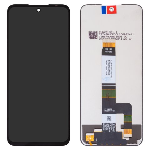 Дисплей для Xiaomi Poco M6 Pro 5G, Redmi 12, Redmi 12 5G, чорний, без рамки, Box , tianma