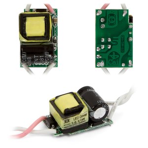 Driver (circuito) para lámparas LED 1-5 W (85-265 V, 50/60 Hz) Driver (circuito) para lámparas LED 1-5 W (85-265 V, 50/60 Hz)