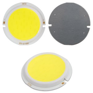 COB LED Chip 5 W (cold white, 450 lm, 43 mm, 300 mA, 15-17 V) COB LED Chip 5 W (cold white, 450 lm, 43 mm, 300 mA, 15-17 V)