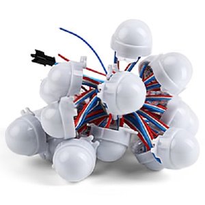 Juego de módulos LED (WS2811, 3 diodos LED SMD5050, 30 mm, IP67, 20 pcs.) Juego de módulos LED (WS2811, 3 diodos LED SMD5050, 30 mm, IP67, 20 pcs.)